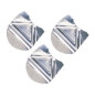 COIN-LETTRES BTE. 100PCS ARGENTEES