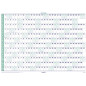 PLANNING BREPOLS ANNUEL 82X59CM