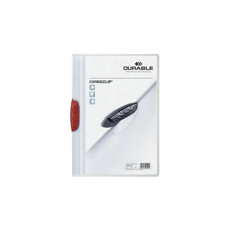 MAPPE A PINCE SWINGCLIP 1-30FLS ROUGE