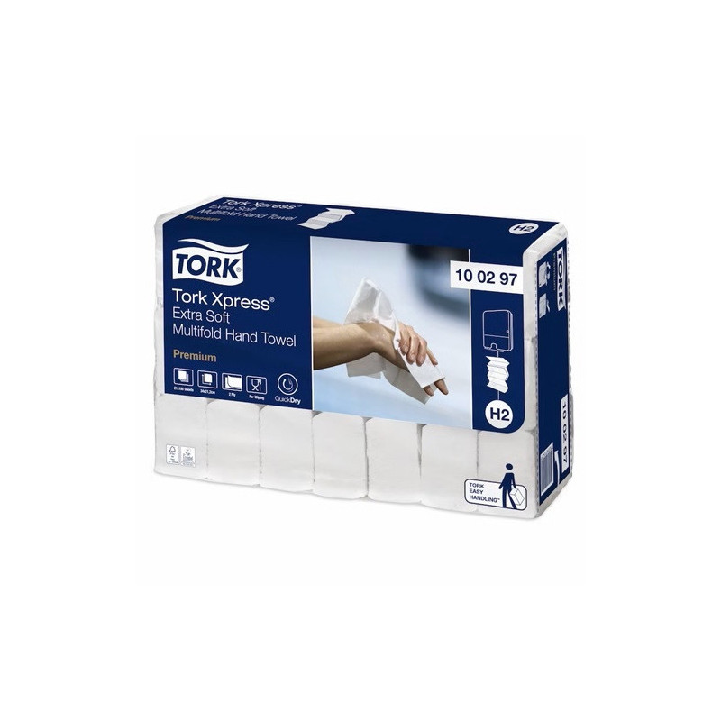 ESSUIE-MAINS H2 TORK 2PLIS M 21X100PCS