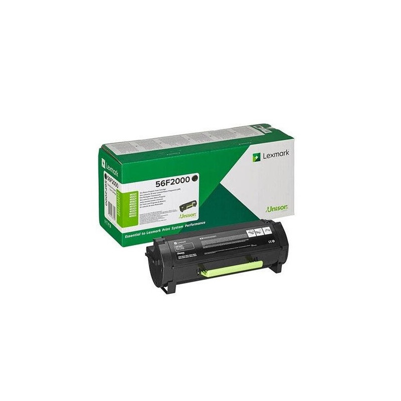 CARTOUCHE IMP. LEXMARK NOIR 6000P.