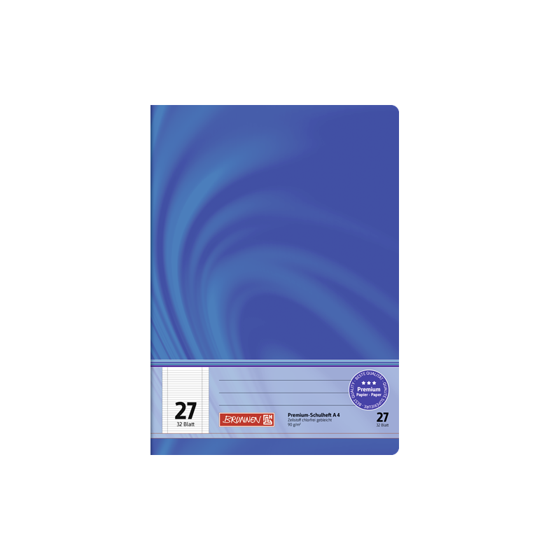 CAHIER BRUNNEN A4 32FLS REG.27