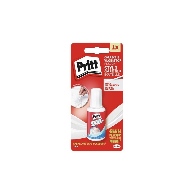 CORRECTEUR LIQUIDE PRITT 20ML BLISTER
