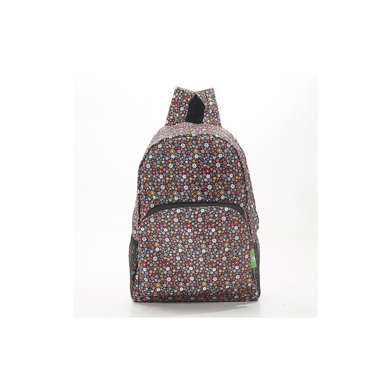 SAC A DOS ECOCHIC DITSY BLACK