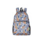 SAC A DOS ECOCHIC FLOWERS GREY