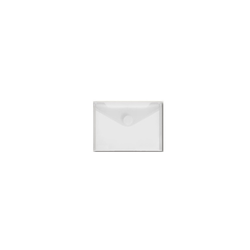 POCHETTE DOCUMENTS FOLDERSYS VELCRO +PERFORATION 125X176MM A6 TRANSP.