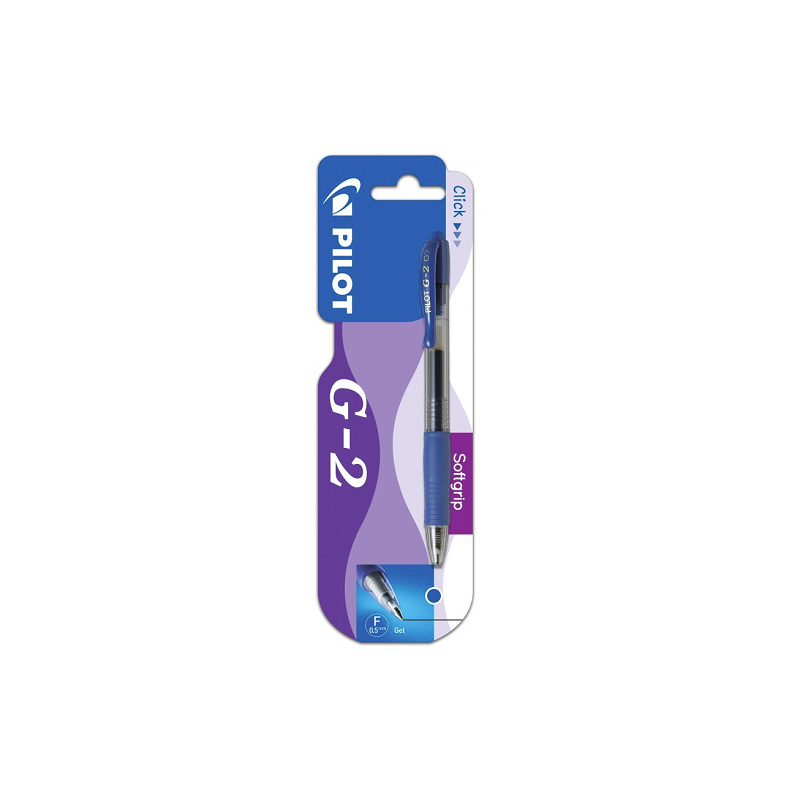 ROLLER PILOT G2 0,5 BLEU BLISTER