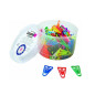 ATTACHE-LETTRES 35MM 200PCS LAUREL PLASTIQUE ASS.