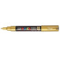 MARQUEUR POSCA POINTE CONIQUE EXTRA-FINE OR
