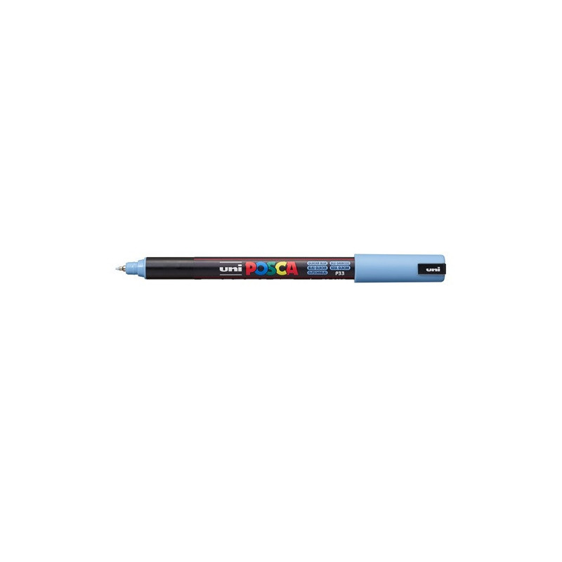 MARQUEUR POSCA POINTE CALIBREE EXTRA-FINE BLEU GLACIER