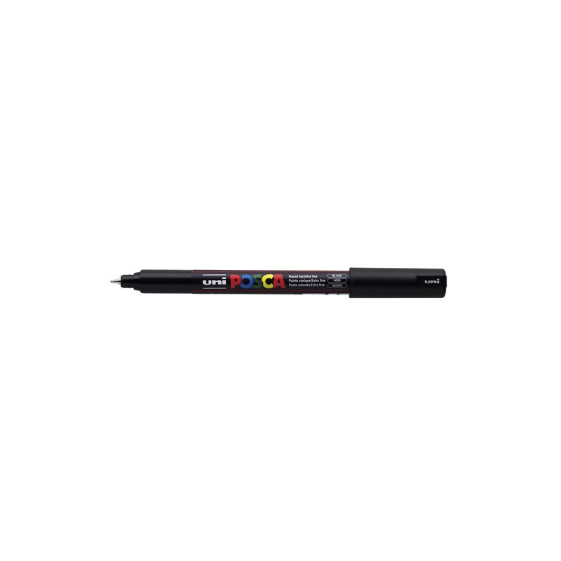 MARQUEUR POSCA POINTE CALIBREE EXTRA-FINE NOIR