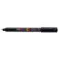 MARQUEUR POSCA POINTE CALIBREE EXTRA-FINE NOIR