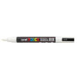 MARQUEUR POSCA POINTE CONIQUE FINE BLANC