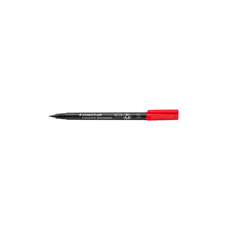 FEUTRE OHP STAEDTLER PERMANENT S ROUGE LUMOCOL.