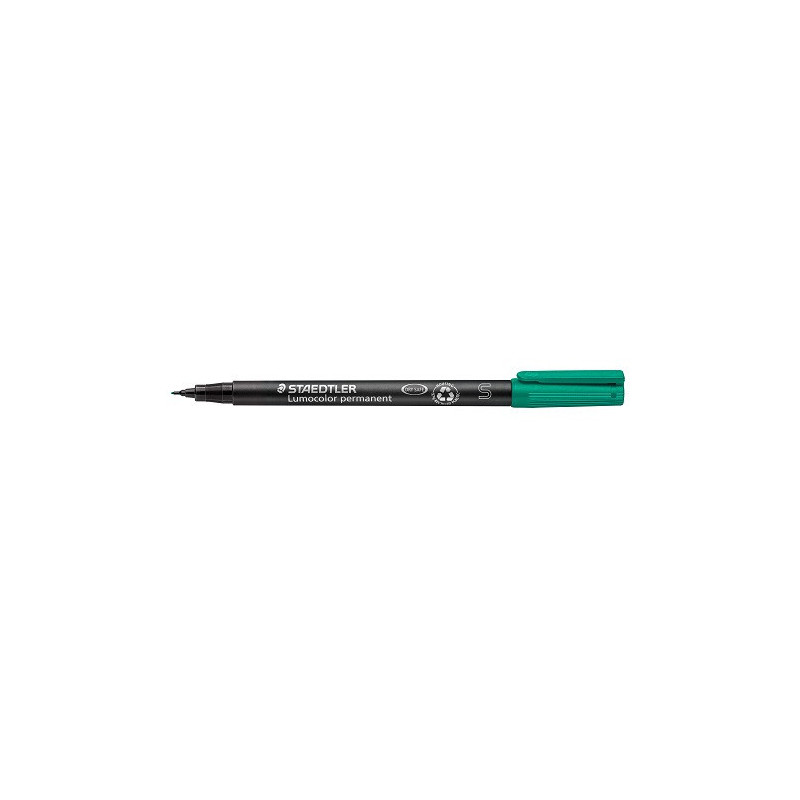 FEUTRE OHP STAEDTLER PERMANENT S VERT LUMOCOL.