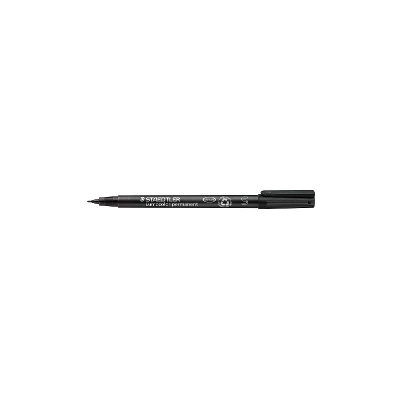 FEUTRE OHP STAEDTLER PERMANENT S NOIR LUMOCOL.