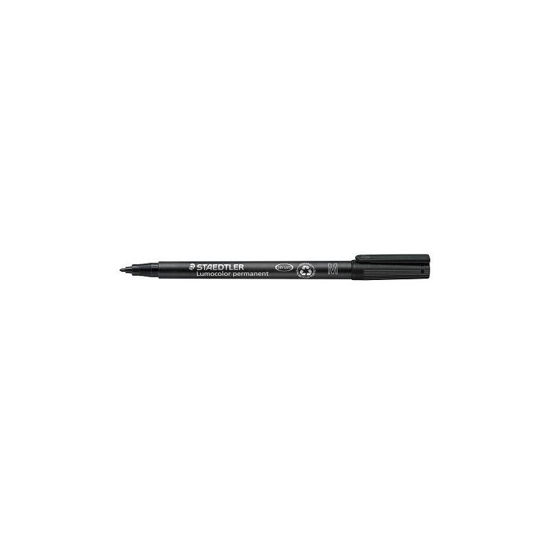 FEUTRE OHP STAEDTLER PERMANENT M NOIR LUMOCOL.