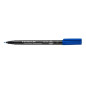 FEUTRE OHP STAEDTLER PERMANENT F BLEU LUMOCOL.