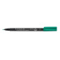 FEUTRE OHP STAEDTLER PERMANENT F VERT LUMOCOL.