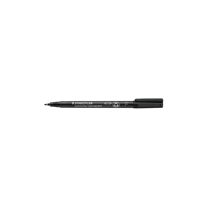 FEUTRE OHP STAEDTLER PERMANENT F NOIR LUMOCOL.