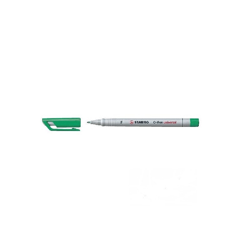FEUTRE OHP STABILO NON-PERMANENT F VERT