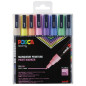 MARQUEUR POSCA 0,9-1,3MM 8PCS COULEURS PASTEL