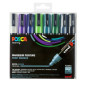 MARQUEUR POSCA 1,8-2,5MM 8PCS COULEURS FROIDES