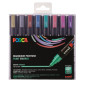 MARQUEUR POSCA 1,8-2,5MM 8PCS COULEURS METAL