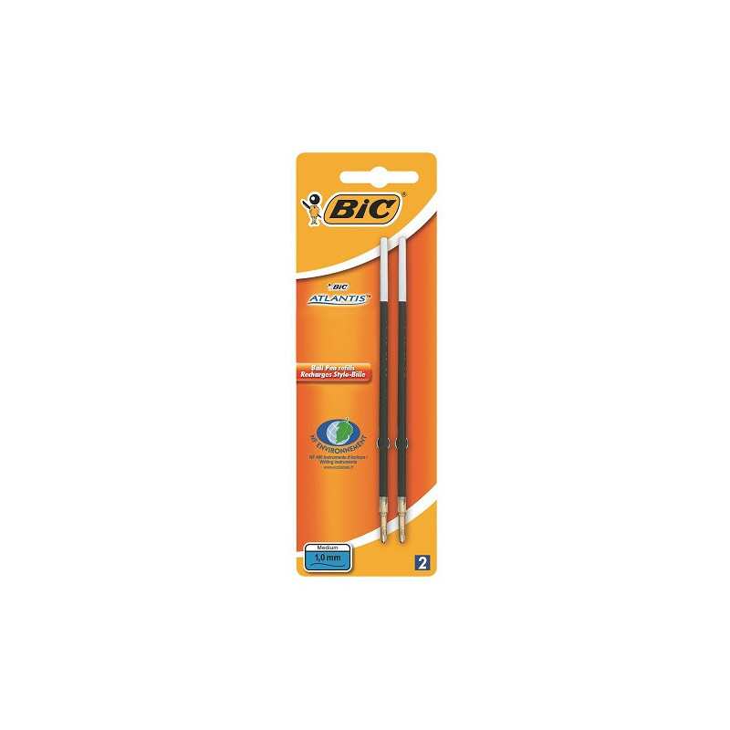 MINE BIC BLEU ATLANTIS 2PCS BLISTER