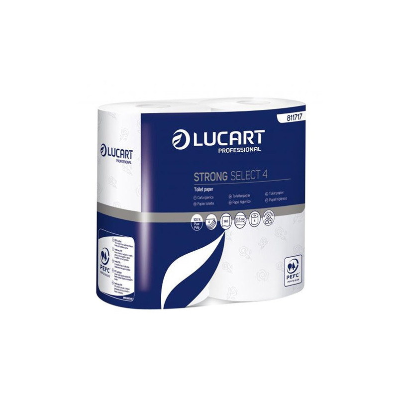 PAPIER TOILETTE LUCART 4FLS 4RLX