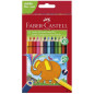 CRAYON COUL. FABER JUMBO 12PCS