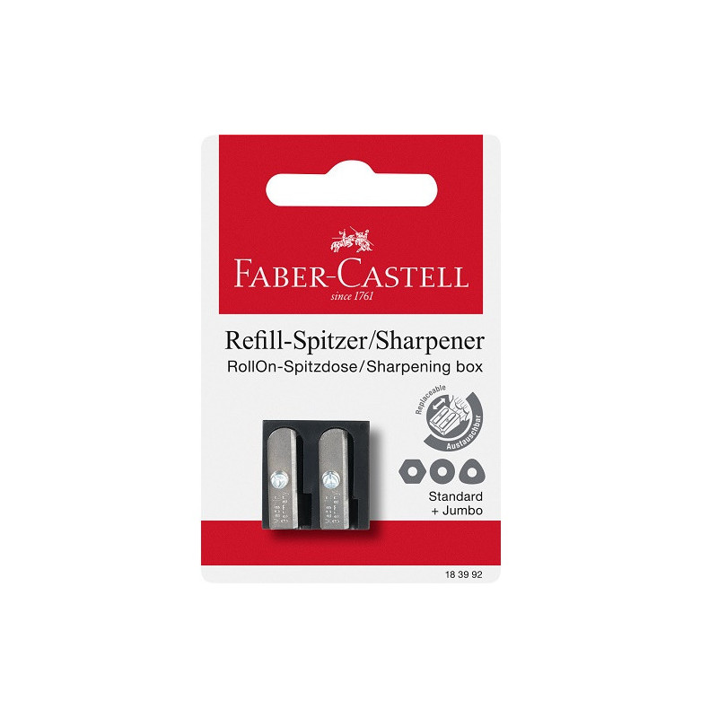 TAILLE-CRAYONS FABER DOUBLE
