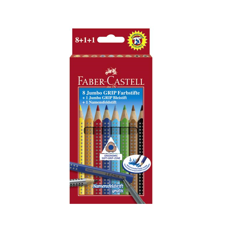CRAYON COUL. FABER JUMBO GRIP PROMO