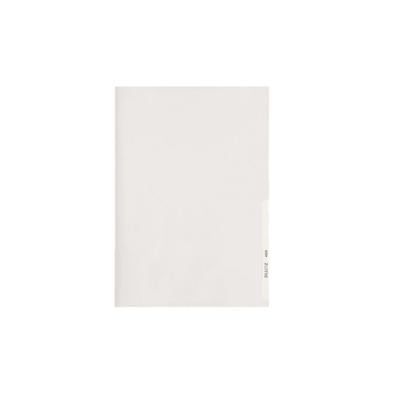 CHEMISE PLAST. A4 TRANSP. LEITZ CRISTAL 150µ