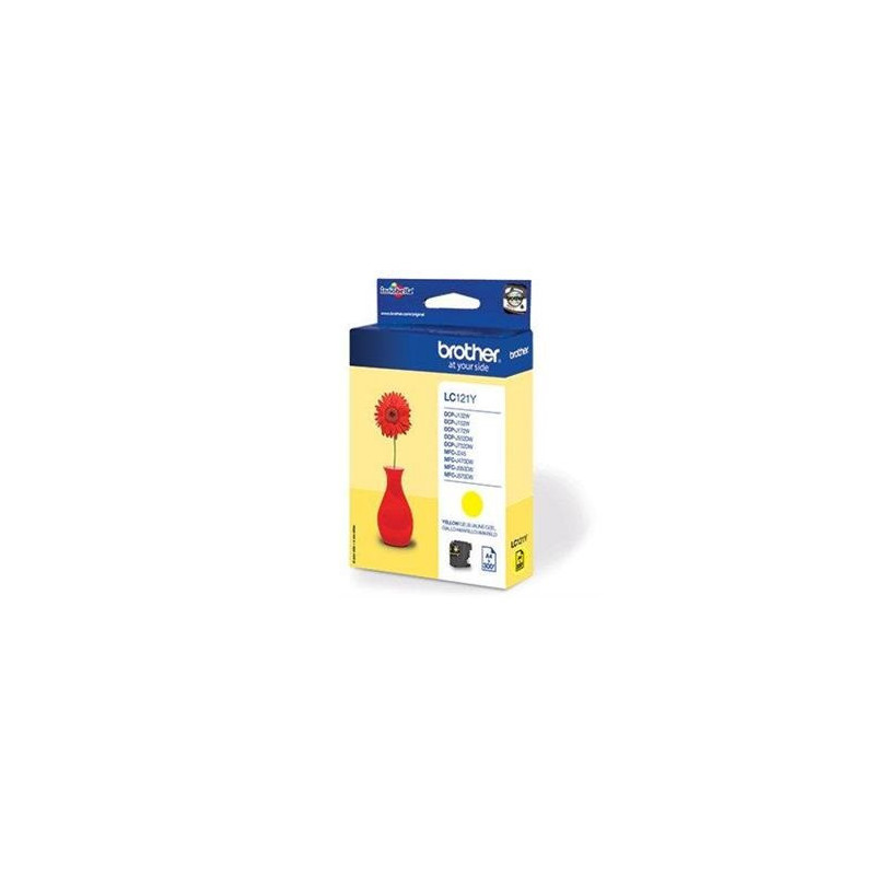 CARTOUCHE IMP. BROTHER J470DW JAUNE 300P.