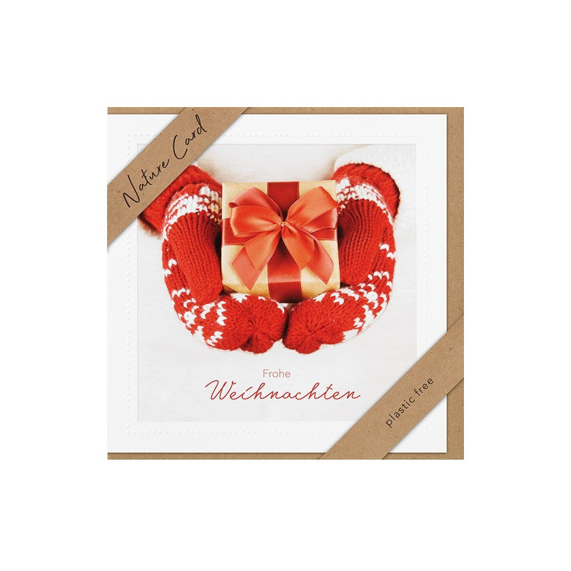 CARTE VOEUX NOEL BSB NATURE CARD