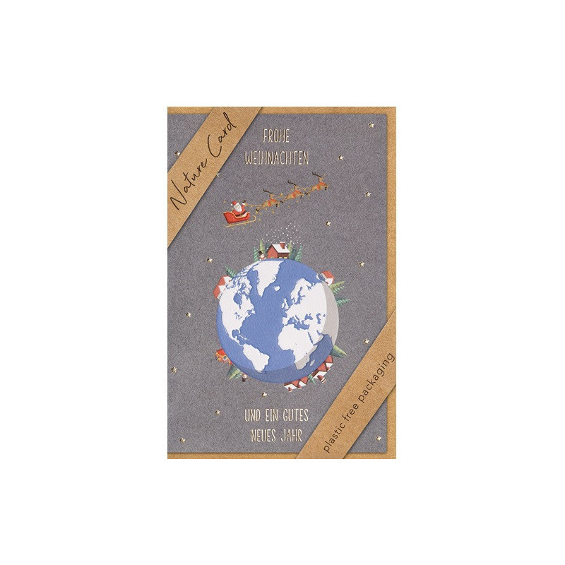 CARTE VOEUX NOEL BSB NATURE CARD
