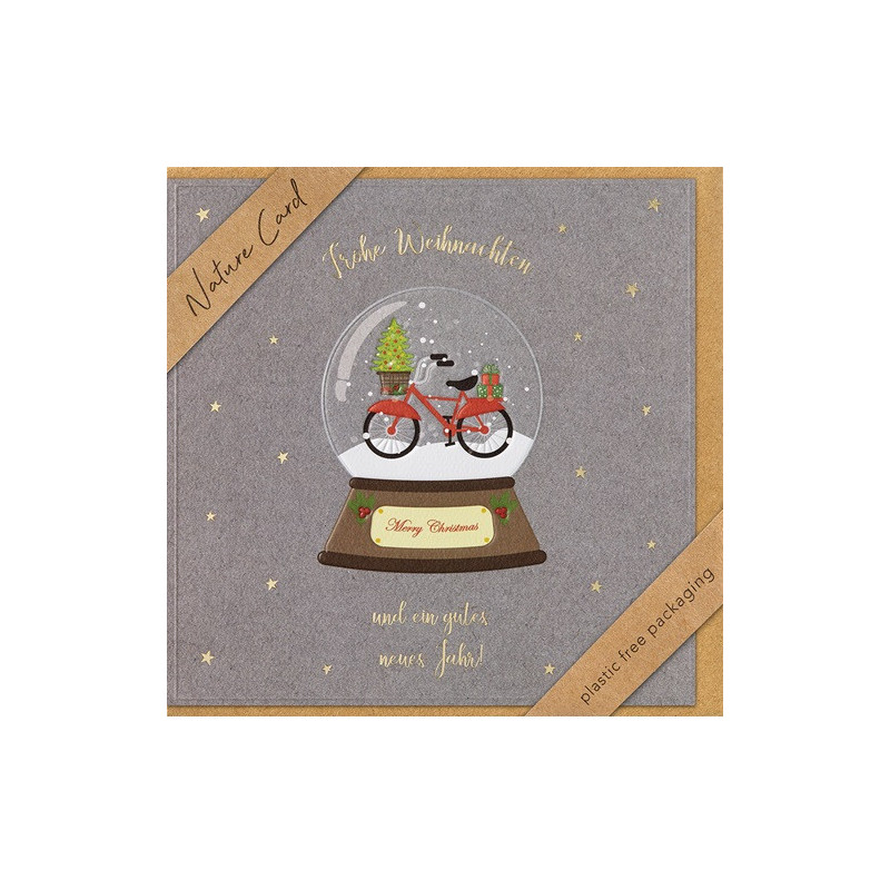 CARTE VOEUX NOEL BSB NATURE CARD