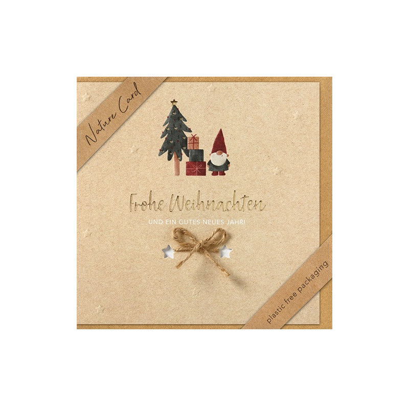 CARTE VOEUX NOEL BSB NATURE CARD