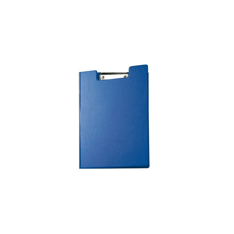 PLAQUE A PINCE A4 DOUBLE MAUL BLEU