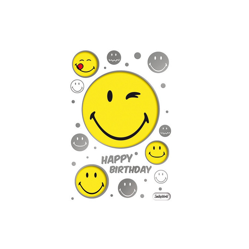 CARTE VOEUX BSB SMILEY