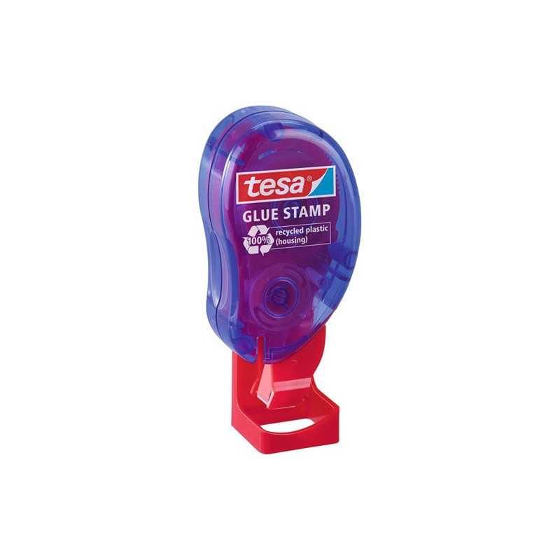 COLLE TAMPON 84X84MM TRANSP. TESA