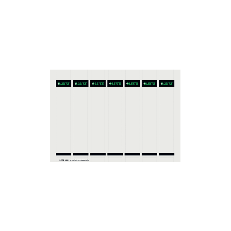 DOS CLASSEUR LEITZ CARTON 1681 5CM GRIS 175PCS / A4