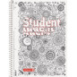 CAHIER BRUNNEN A4 80FLS ZENART FLORAL