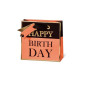 SACHET BSB 14,5X15X6CM BLACK & ORANGE