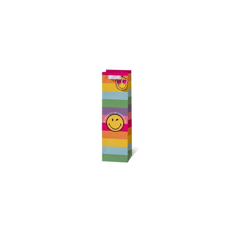 SACHET BSB BOUT. 36X10,5X10CM SMILEY