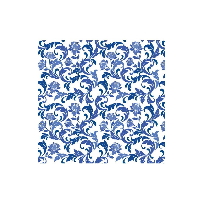 PAPIER CADEAU BSB KRAFT RANKEN BLAU