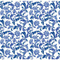 PAPIER CADEAU BSB KRAFT RANKEN BLAU