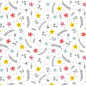 PAPIER CADEAU BSB KRAFT FLOWER