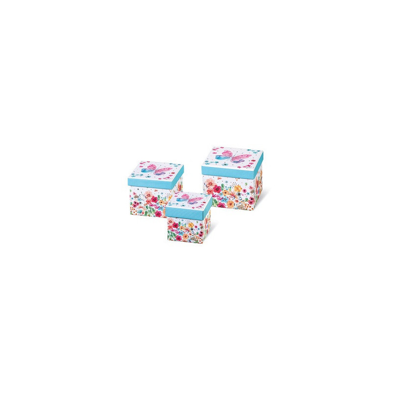 BOITE CADEAU BSB COLLECTION BLUMENWIESE 3PCS COMPOSE DE: